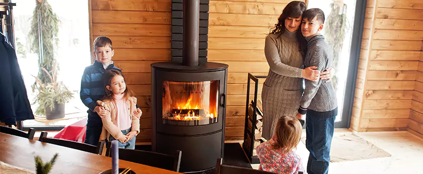 Morso Cast Iron Fireplace Insert Installation in Kearney, Nebraska