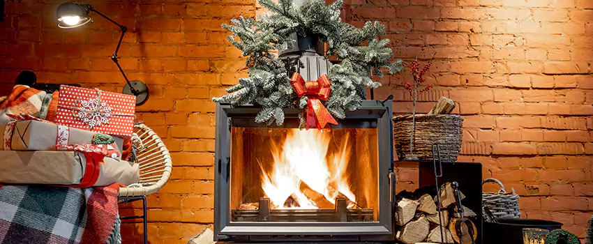 Travis Industries Linear Gas Fireplace Installation in Kearney, Nebraska