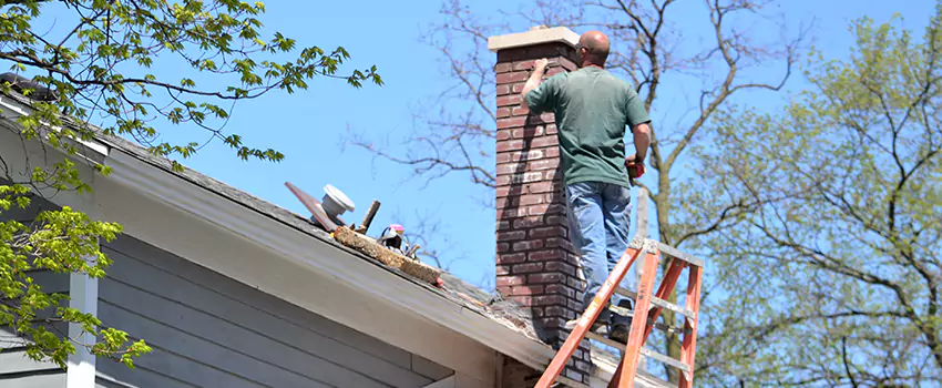 Vinyl and PVC Chimney Flashing Installation in Kearney, NE