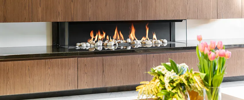Double-height Fireplace Design Refurbishment in Kearney, Nebraska