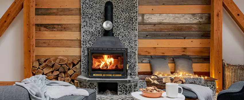 Thelin Hearth Products Direct Vent Gas Stove Fireplace Inspection in Kearney, Nebraska